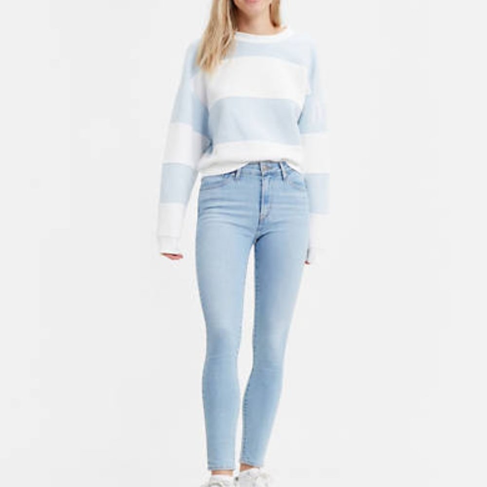 Levi's 721 High Rise Skinny Jeans - light wash